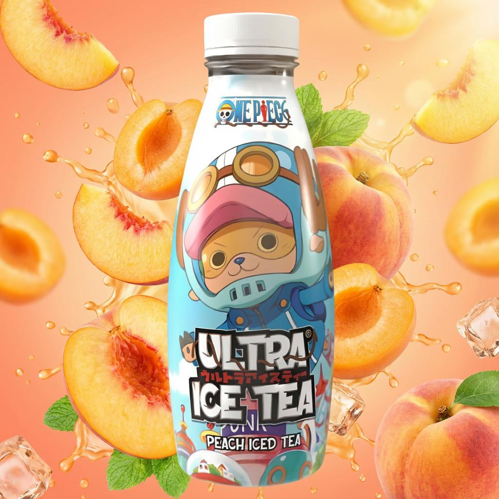 Ice Tea Peach Ultrapop One Piece – Chopper – 50cl x 8