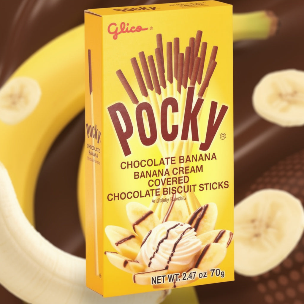 Pocky Chocolate Banana - 70g x 10