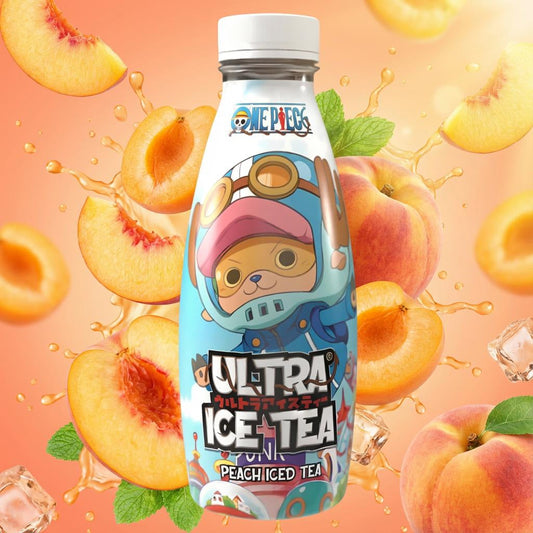 Ice Tea Peach Ultrapop One Piece – Chopper – 50cl x 8