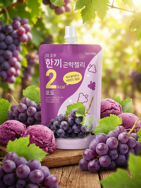 Diet Konjac Pouch Jelly - Raisin - 150ml
