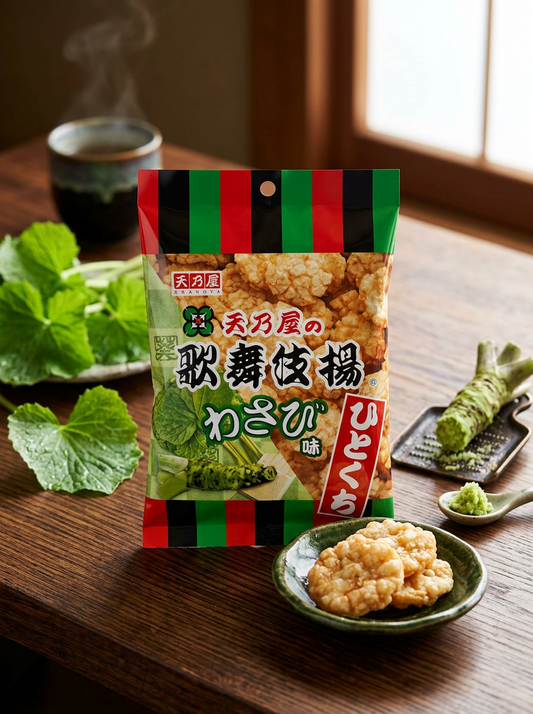 Petit Kabuki-Age Wasabi - 54g