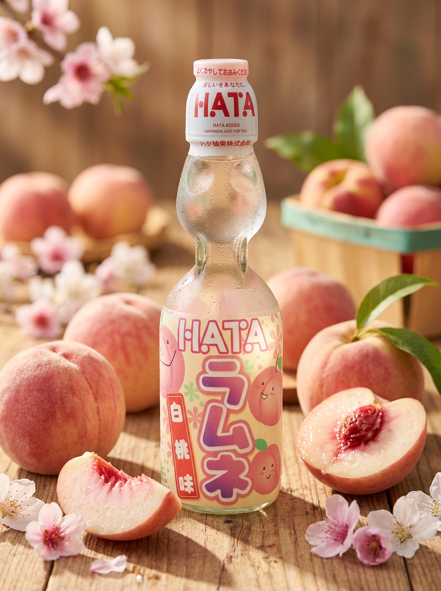 Ramune Pêche - 200ml