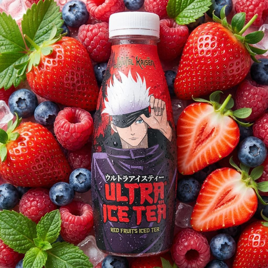 Ice Tea Red Fruits Ultrapop Jujutsu Kaisen – Gojo – 50cl x 8