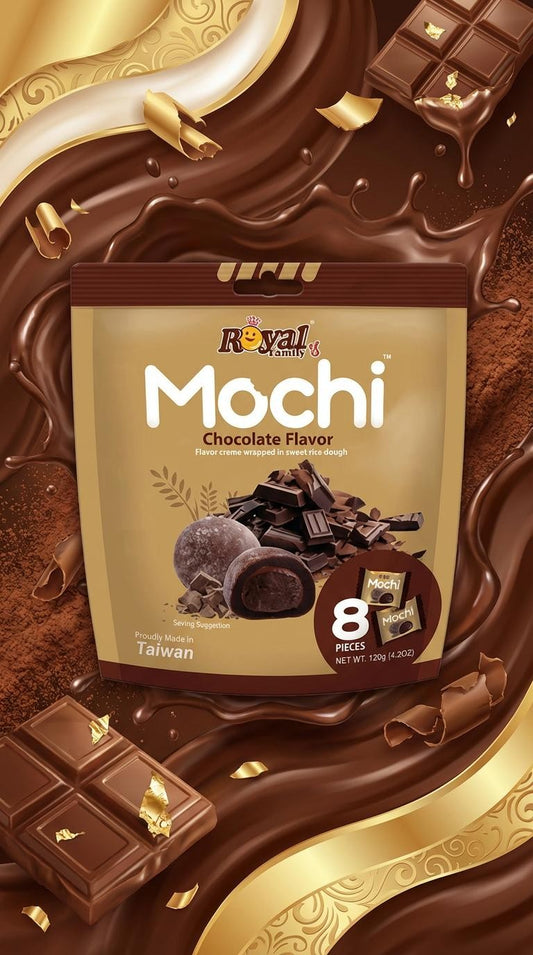 Chocolate Mochi – Royal Family - 120g x 12