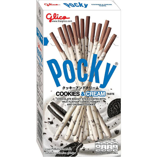 Pocky Cookies and Cream - 40g x 10