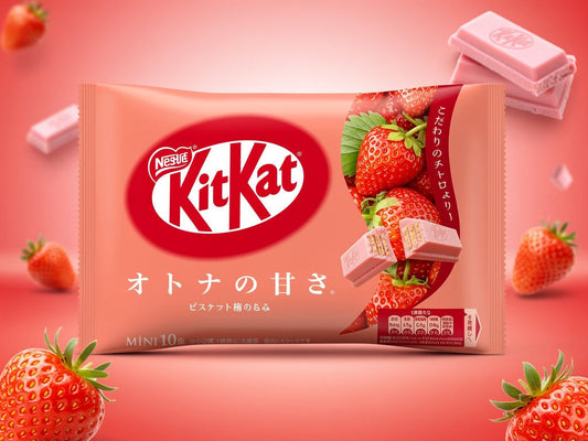 KitKat Mini Strawberry - 146g x 12