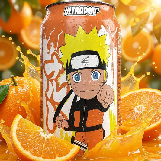 Ultrapop Naruto Orange Soda – 33cl x 24