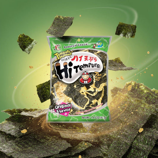 Tao Kae Noi Original Seaweed & Tempura Chips - 40g